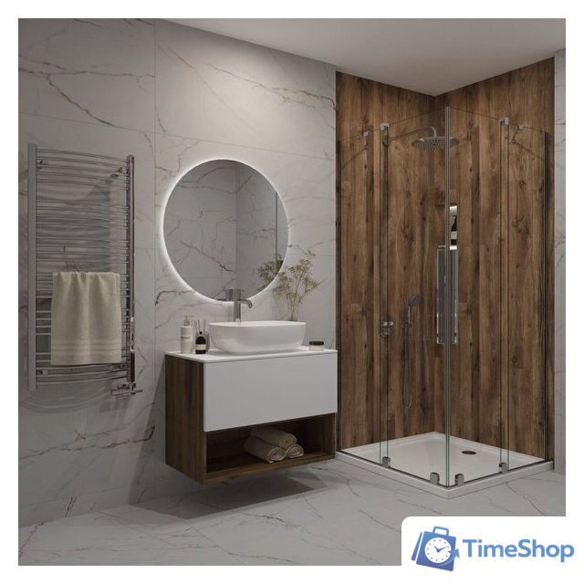  ЗОВ Тумба под умывальник Кито-2 60 2K60LA0MWMC-KP13W (аттик/белый матовый) - Изображение №8 — Интернет-магазин Time-Shop