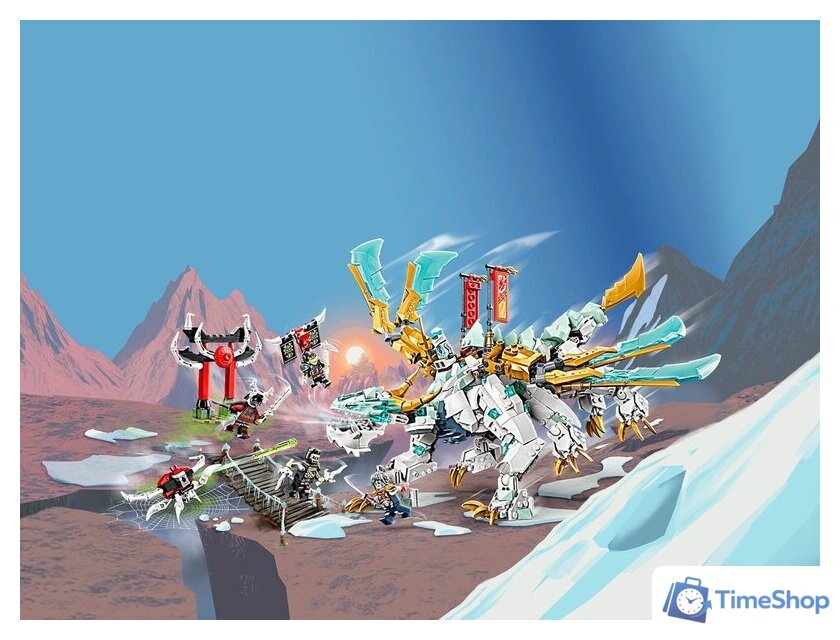 Конструктор LEGO Ninjago 71786 Ледяной дракон Зейна - Изображение №3 — Интернет-магазин Time-Shop