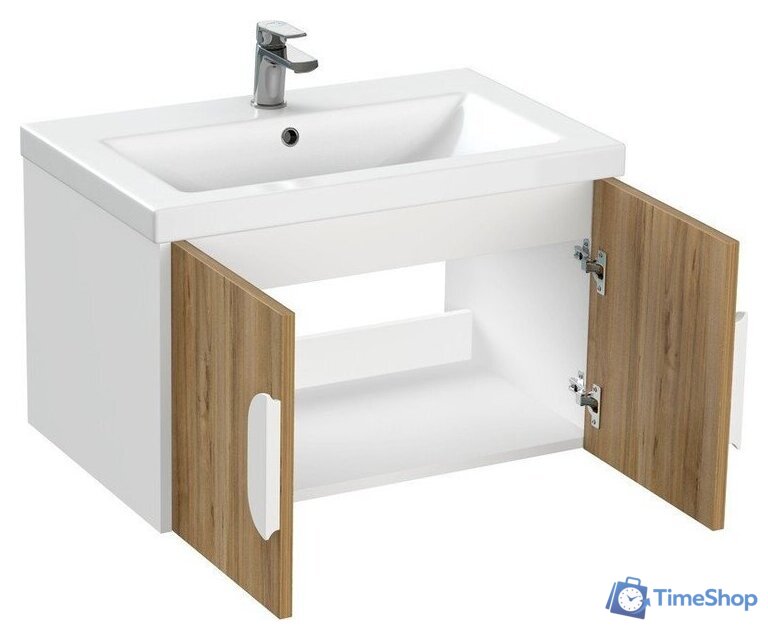  Cersanit Тумба под умывальник Como 70 69342 (орех) - Изображение №5 — Интернет-магазин Time-Shop