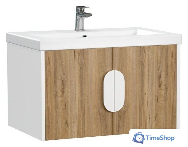  Cersanit Тумба под умывальник Como 70 69342 (орех) - Изображение №1 — Интернет-магазин Time-Shop