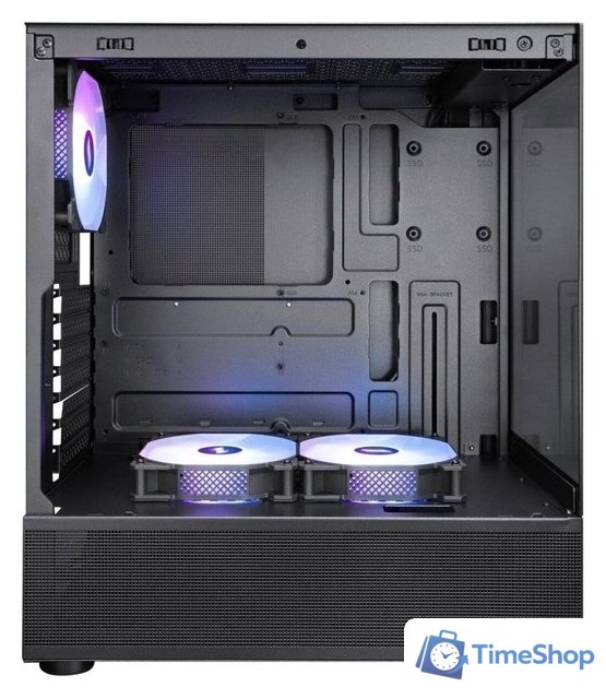 Корпус 1stPlayer MIKU Mi7-A ARGB (черный) - Изображение №2 — Интернет-магазин Time-Shop