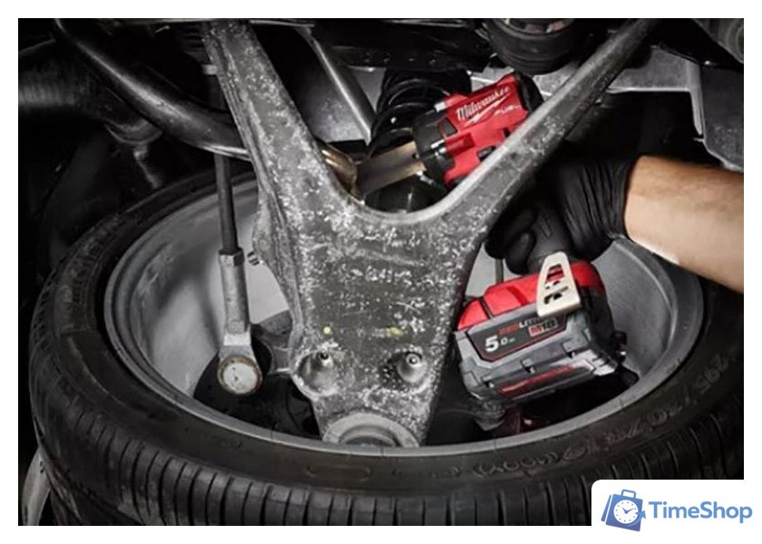 Гайковерт Milwaukee M18 FIW2F38-0X 4933478650 (без АКБ, кейс) - Изображение №4 — Интернет-магазин Time-Shop