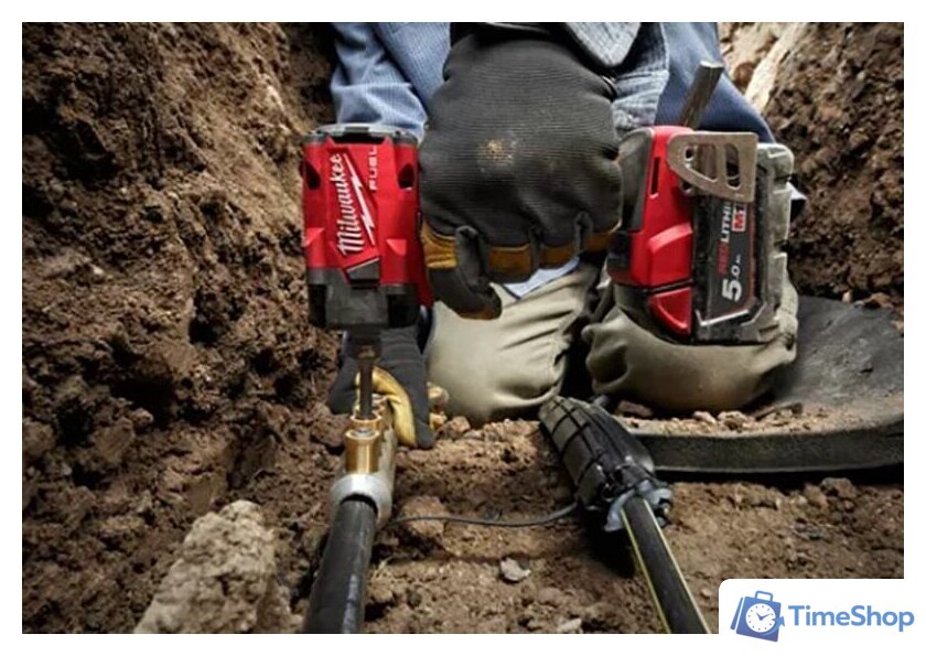 Гайковерт Milwaukee M18 FIW2F38-0X 4933478650 (без АКБ, кейс) - Изображение №7 — Интернет-магазин Time-Shop