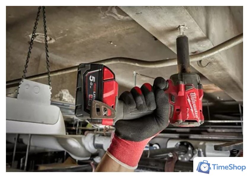 Гайковерт Milwaukee M18 FIW2F38-0X 4933478650 (без АКБ, кейс) - Изображение №5 — Интернет-магазин Time-Shop