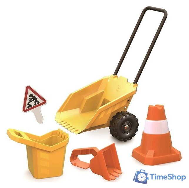 Набор игрушек для песочницы Hape Строитель E4094-HP - Изображение №1 — Интернет-магазин Time-Shop