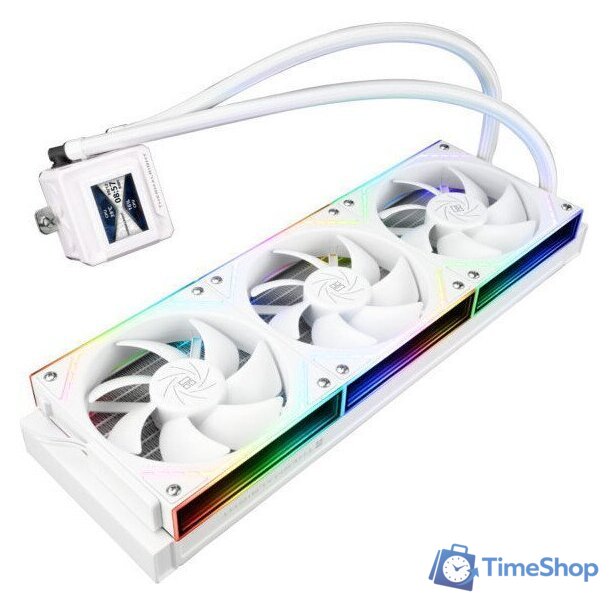 Система жидкостного охлаждения для процессора Thermalright Frozen Warframe 360 SE ARGB V2 (белый) - Изображение №9 — Интернет-магазин Time-Shop