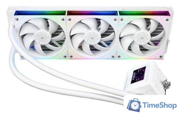 Система жидкостного охлаждения для процессора Thermalright Frozen Warframe 360 SE ARGB V2 (белый) - Изображение №8 — Интернет-магазин Time-Shop