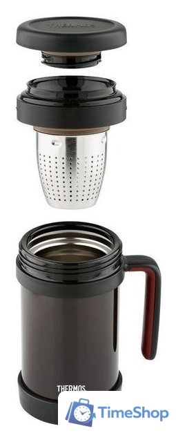 Термокружка THERMOS TCMF-501 0.5л (черный) - Изображение №3 — Интернет-магазин Time-Shop