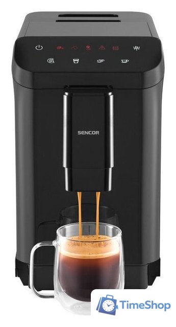 Кофемашина Sencor SES 6000BK - Изображение №1 — Интернет-магазин Time-Shop