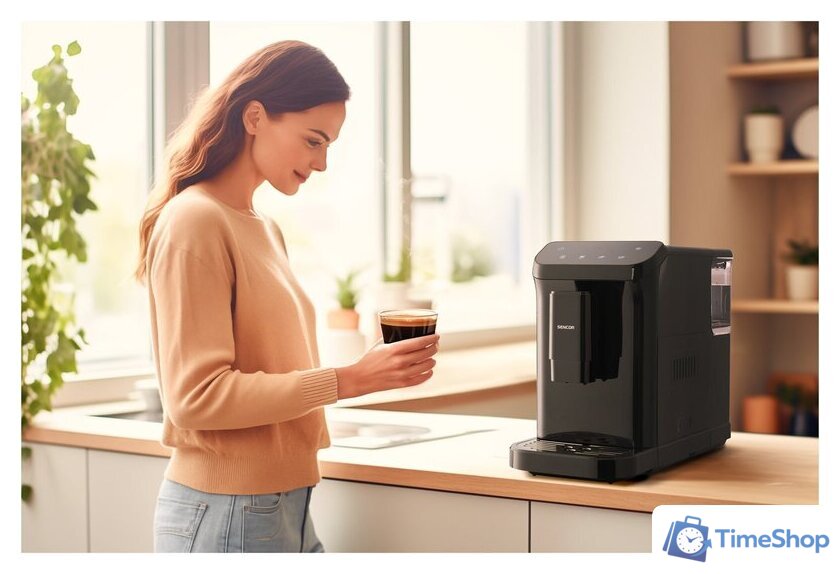 Кофемашина Sencor SES 6000BK - Изображение №13 — Интернет-магазин Time-Shop
