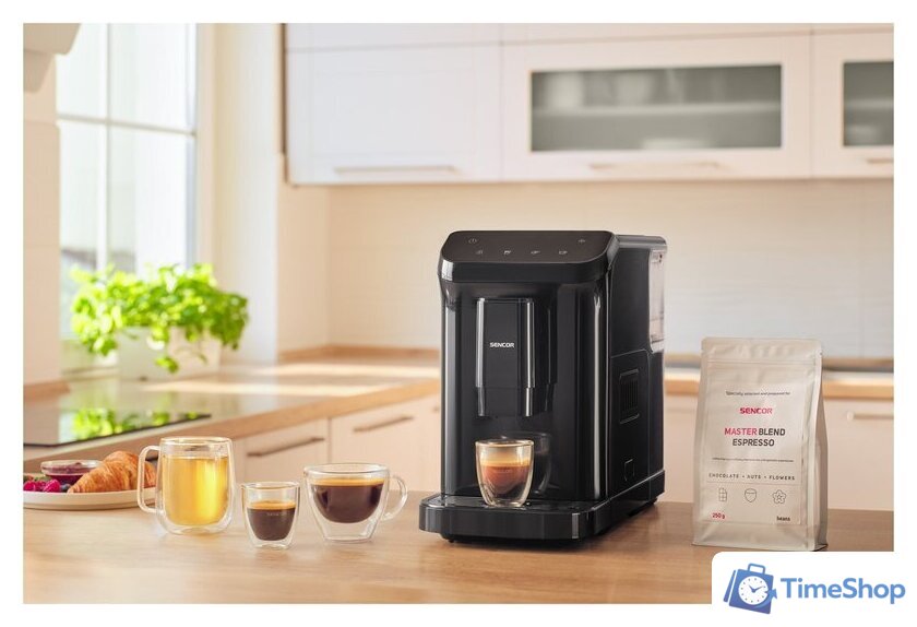 Кофемашина Sencor SES 6000BK - Изображение №14 — Интернет-магазин Time-Shop