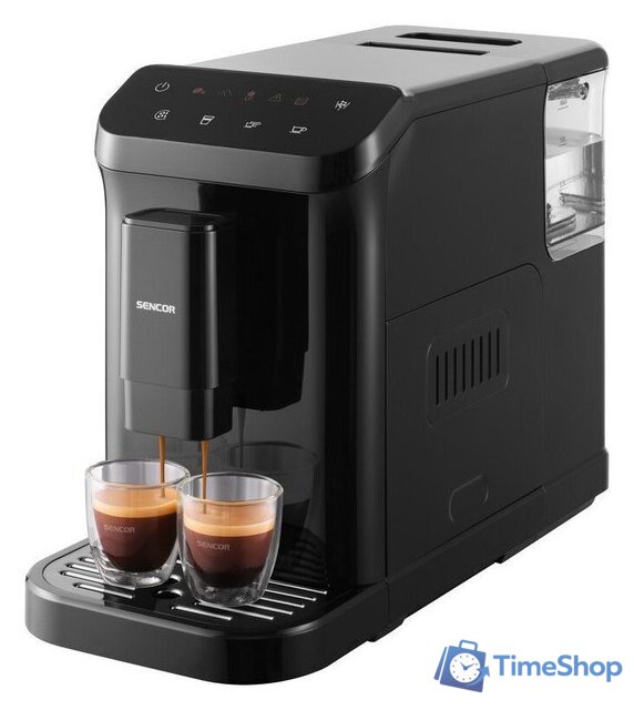Кофемашина Sencor SES 6000BK - Изображение №2 — Интернет-магазин Time-Shop