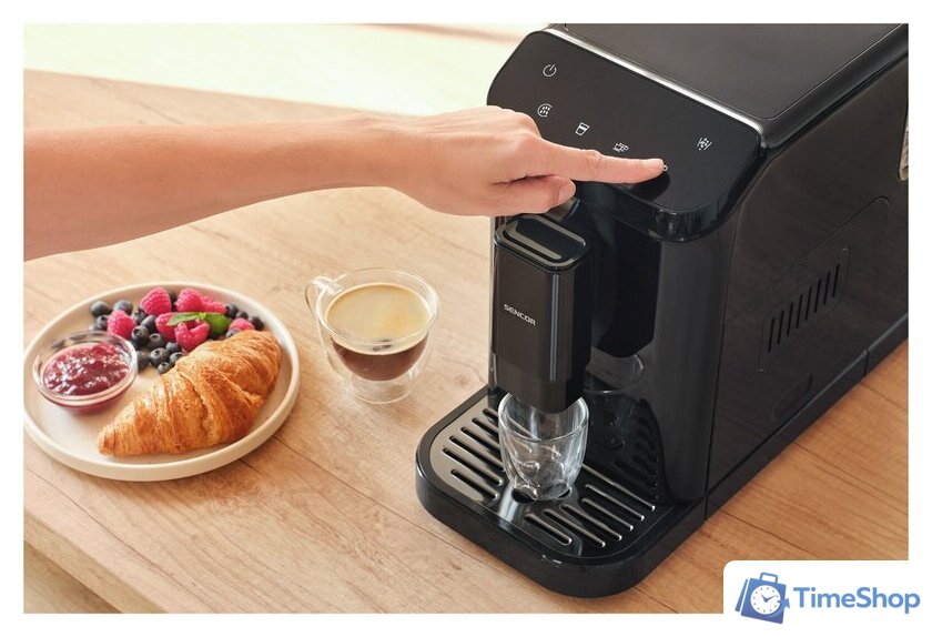 Кофемашина Sencor SES 6000BK - Изображение №16 — Интернет-магазин Time-Shop