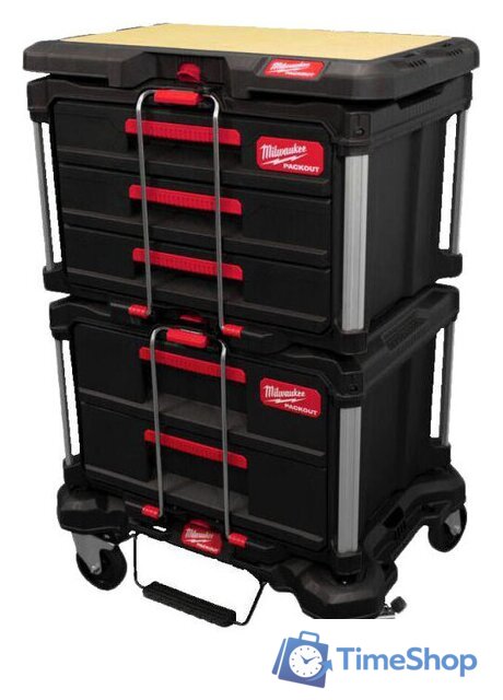 Набор ящиков Milwaukee PackOut 4932492892 - Изображение №1 — Интернет-магазин Time-Shop