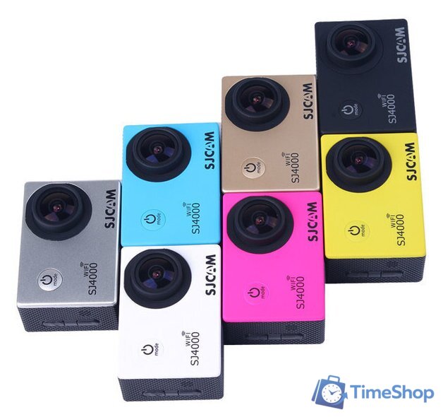 Экшен-камера SJCAM SJ4000 WiFi (белый) - Изображение №17 — Интернет-магазин Time-Shop