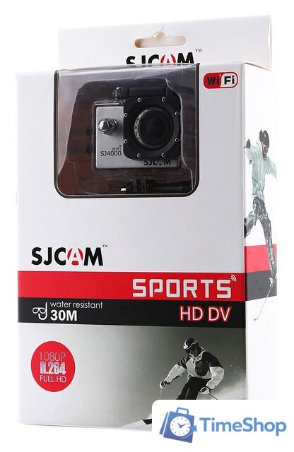 Экшен-камера SJCAM SJ4000 WiFi (белый) - Изображение №19 — Интернет-магазин Time-Shop