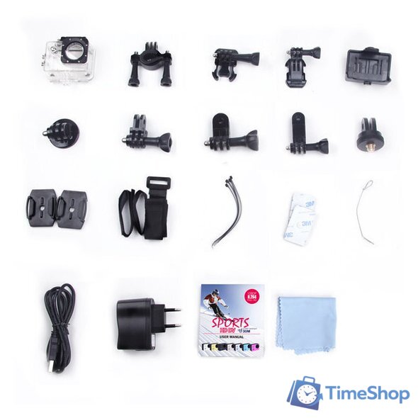 Экшен-камера SJCAM SJ4000 WiFi (белый) - Изображение №20 — Интернет-магазин Time-Shop