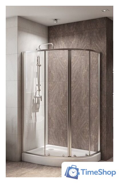 Душевой уголок BelBagno DUE-RH-2-100/80-C-Cr - Изображение №1 — Интернет-магазин Time-Shop