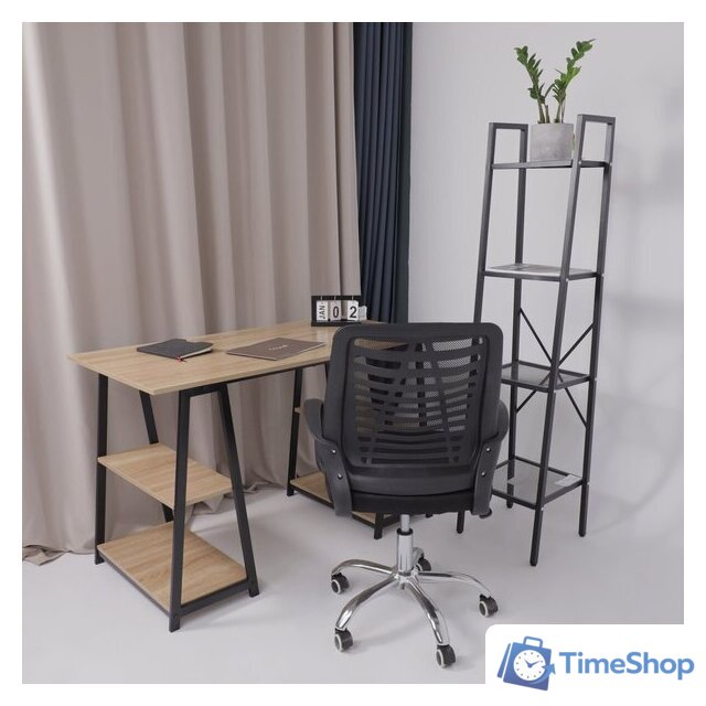 Офисное кресло AksHome Consul PL (ткань/сетка, черный) - Изображение №16 — Интернет-магазин Time-Shop