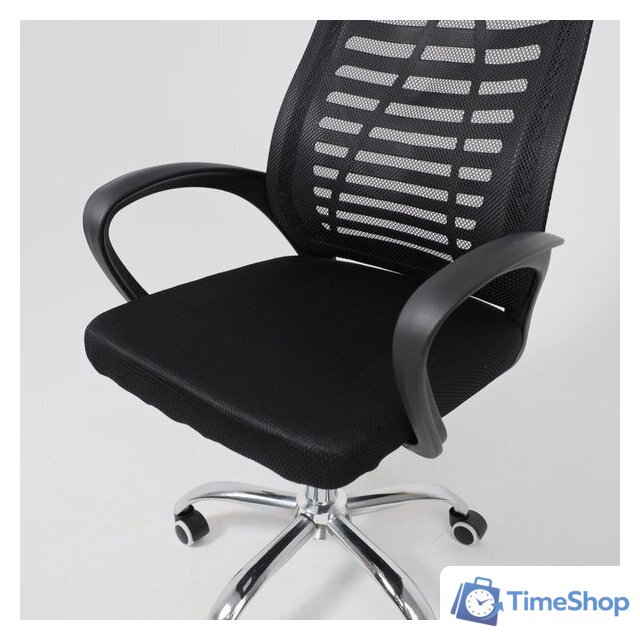 Офисное кресло AksHome Consul PL (ткань/сетка, черный) - Изображение №11 — Интернет-магазин Time-Shop