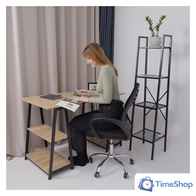 Офисное кресло AksHome Consul PL (ткань/сетка, черный) - Изображение №14 — Интернет-магазин Time-Shop