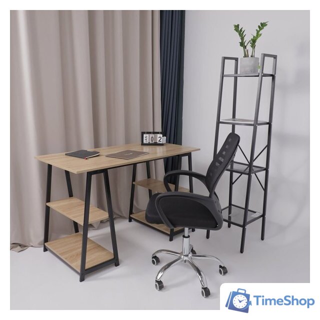 Офисное кресло AksHome Consul PL (ткань/сетка, черный) - Изображение №15 — Интернет-магазин Time-Shop