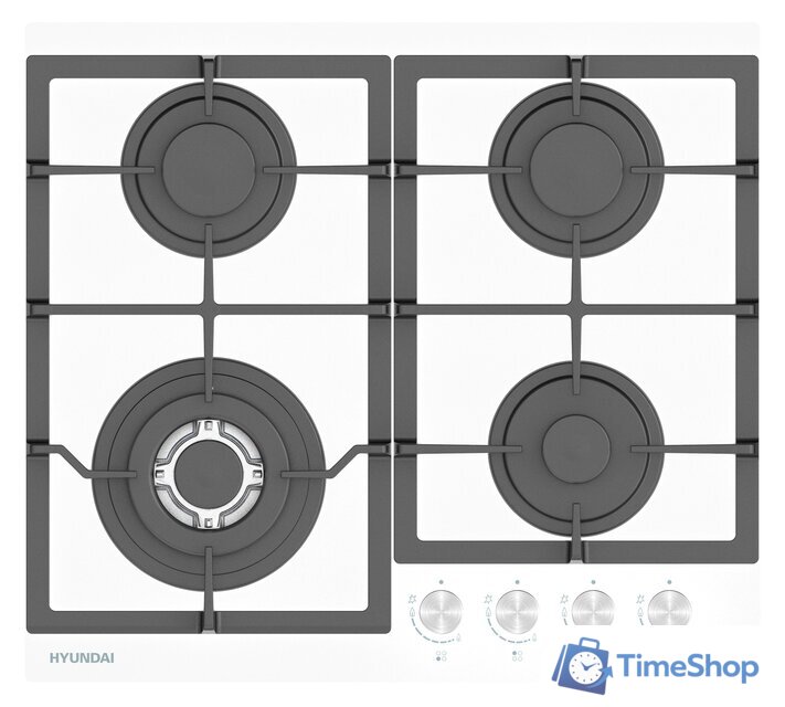 Варочная панель Hyundai HHG 6436 WG - Изображение №1 — Интернет-магазин Time-Shop