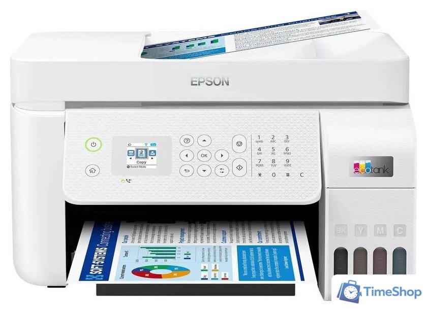 МФУ Epson EcoTank L5296 C11CJ65411 - Изображение №1 — Интернет-магазин Time-Shop