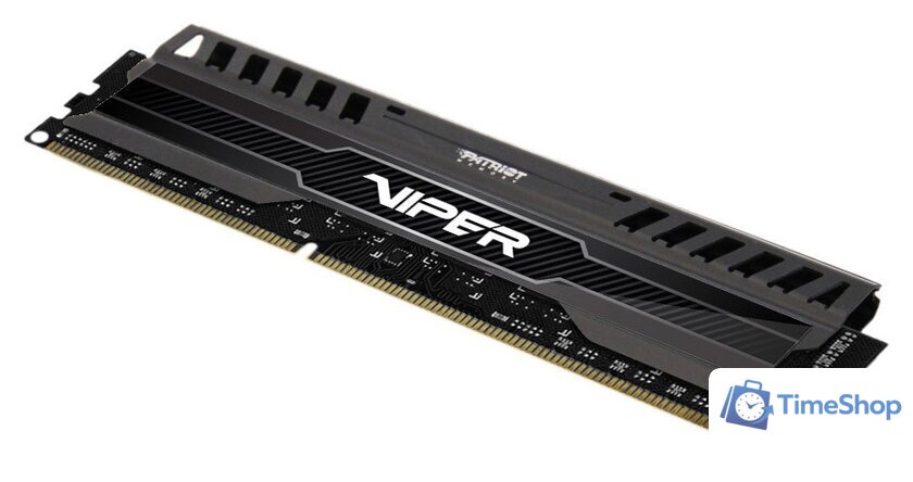 Оперативная память Patriot Viper 3 Black Mamba 8GB DDR3 PC3-12800 (PV38G160C0) - Изображение №2 — Интернет-магазин Time-Shop
