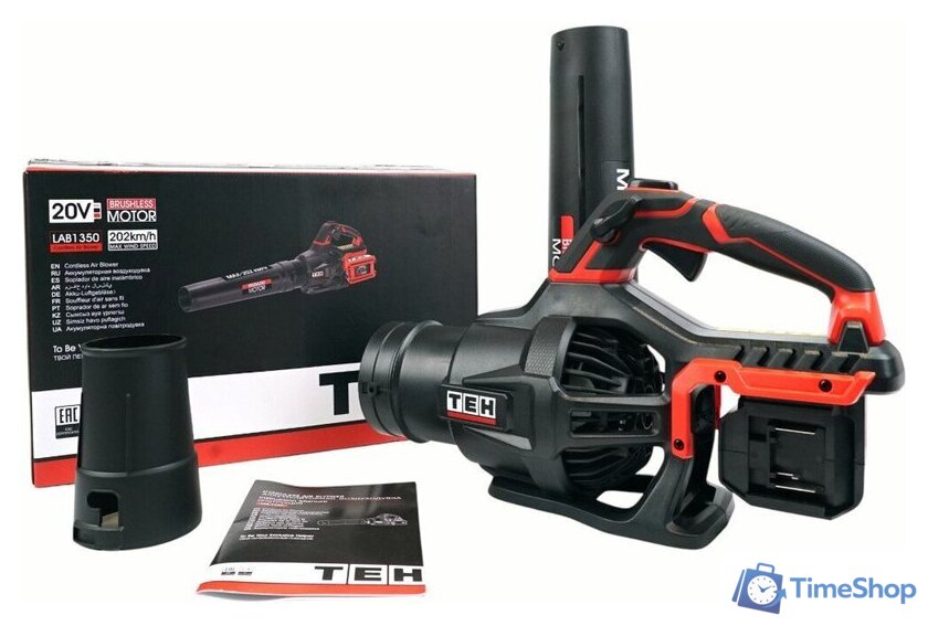 Ручная воздуходувка TEH LAB1350 (без АКБ) - Изображение №13 — Интернет-магазин Time-Shop