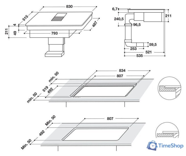 Варочная панель Whirlpool WVH 92 K/1 - Изображение №20 — Интернет-магазин Time-Shop