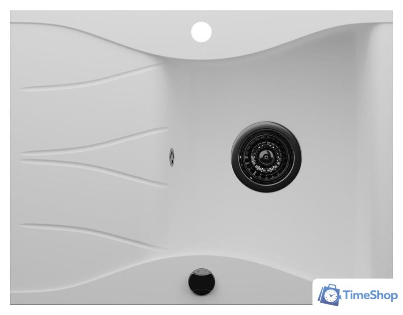 Кухонная мойка Kernau KGS O 4565 1B1D Pure White - Изображение №1 — Интернет-магазин Time-Shop