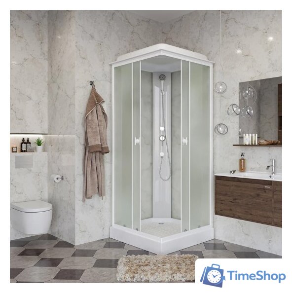 Душевая кабина Niagara Promo P90/13Q/MT 90x90x215 - Изображение №5 — Интернет-магазин Time-Shop