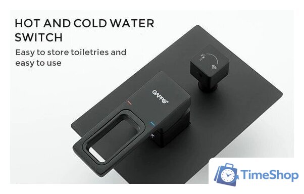 Душевая система  Gappo G7117-6 - Изображение №8 — Интернет-магазин Time-Shop