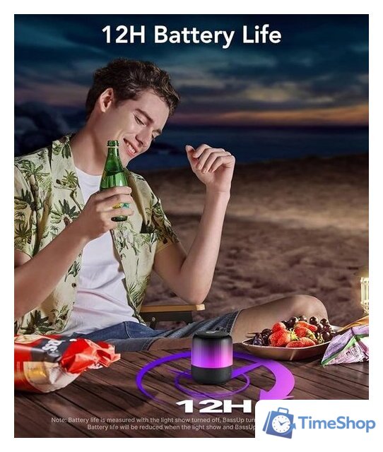 Беспроводная колонка Anker Soundcore Glow mini - Изображение №4 — Интернет-магазин Time-Shop