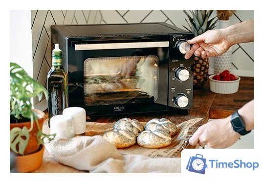 Мини-печь Adler AD 6024 - Изображение №10 — Интернет-магазин Time-Shop