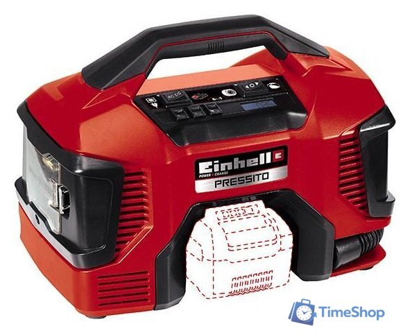 Автомобильный компрессор Einhell PXC Pressito 4020460 (без АКБ) - Изображение №1 — Интернет-магазин Time-Shop