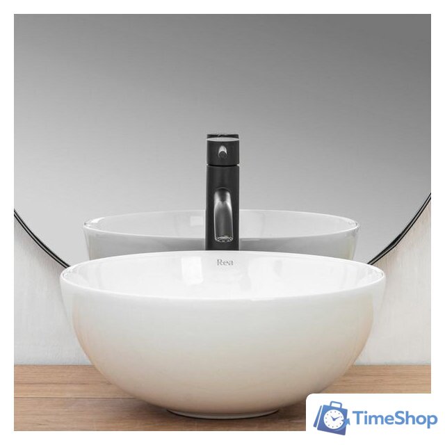 Умывальник Rea Stella (белый глянец) - Изображение №3 — Интернет-магазин Time-Shop