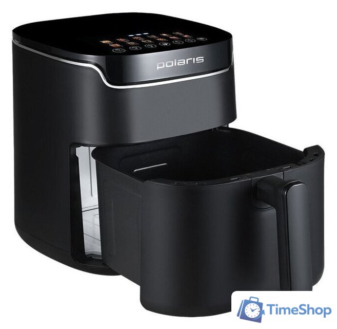 Аэрогриль (аэрофритюрница) Polaris PAF 5502 (черный) - Изображение №8 — Интернет-магазин Time-Shop
