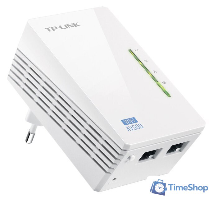 Powerline-адаптер TP-Link TL-WPA4220 - Изображение №1 — Интернет-магазин Time-Shop