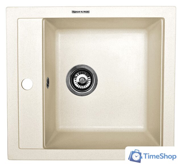 Кухонная мойка Zigmund & Shtain Platz 465 (молодое шампанское) - Изображение №4 — Интернет-магазин Time-Shop