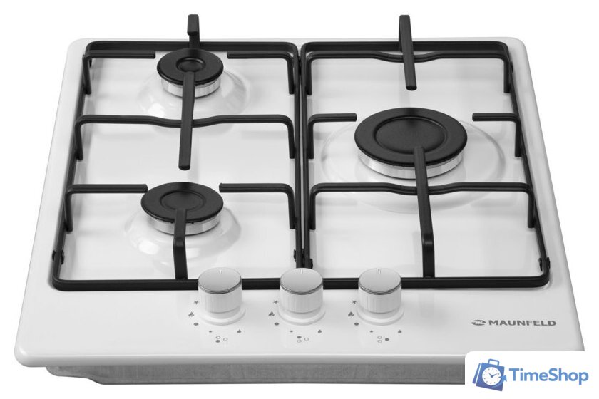 Варочная панель MAUNFELD EGHE.43.3STS-EW - Изображение №3 — Интернет-магазин Time-Shop