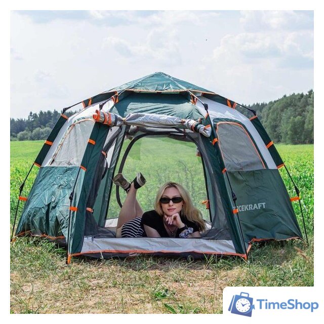 Кемпинговая палатка ForceKraft FK-TENT-1(56453) - Изображение №3 — Интернет-магазин Time-Shop