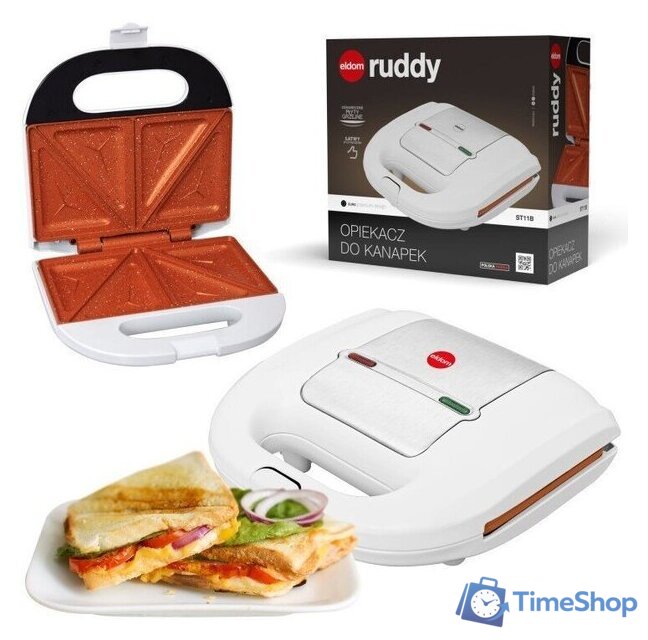 Сэндвичница Eldom ST11B - Изображение №5 — Интернет-магазин Time-Shop