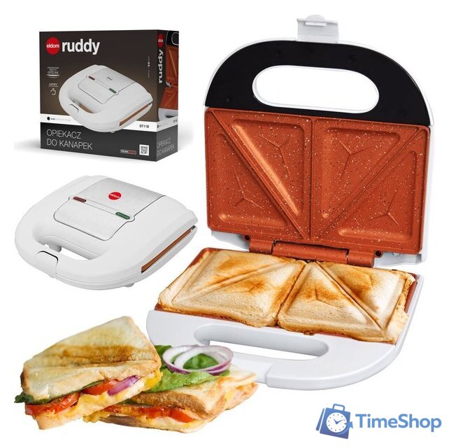 Сэндвичница Eldom ST11B - Изображение №6 — Интернет-магазин Time-Shop