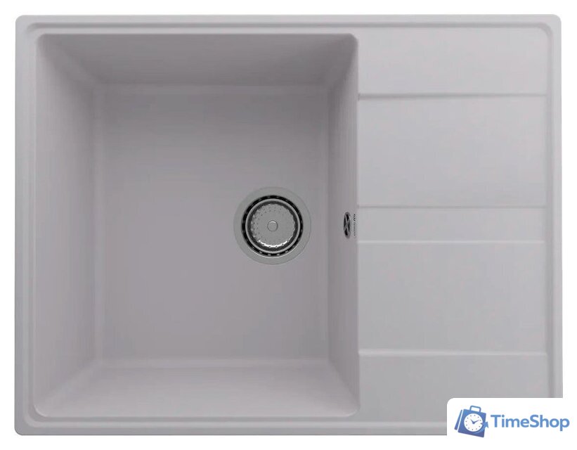 Кухонная мойка Ulgran Quartz Prima 650-04 (платина) - Изображение №1 — Интернет-магазин Time-Shop