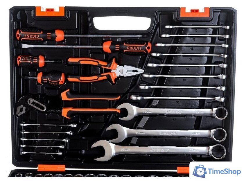 Универсальный набор инструментов Gigant GAS 119 (119 предметов) - Изображение №2 — Интернет-магазин Time-Shop