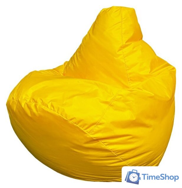 Кресло-мешок Flagman Груша Мега Г3.0-07 (желтый дюспо) - Изображение №1 — Интернет-магазин Time-Shop