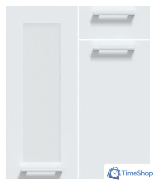 Готовая кухня Интерлиния Мила Gloss 3.1-ПМ2 (керамика/кашемир/травертин серый) - Изображение №5 — Интернет-магазин Time-Shop