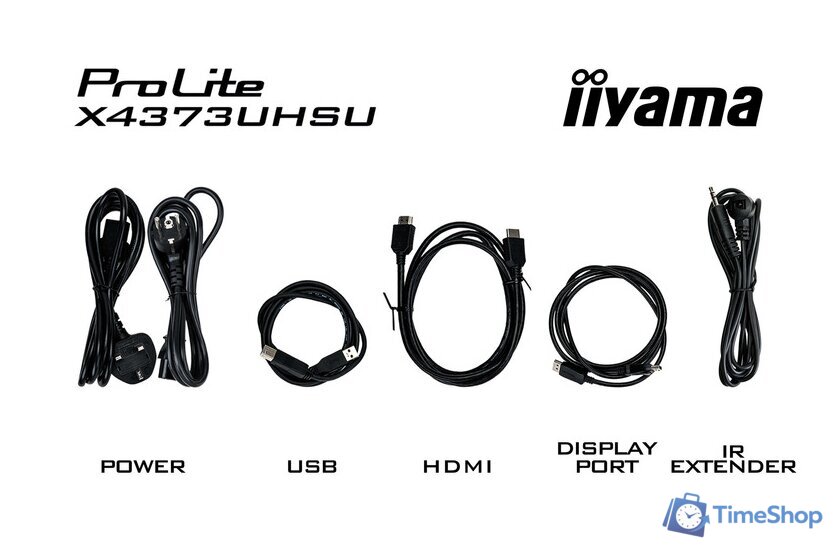 Монитор iiyama ProLite X4373UHSU-B1 - Изображение №9 — Интернет-магазин Time-Shop
